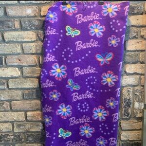 Purple Barbie Blanket